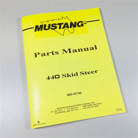 440 mustang skid steer|mustang 440 parts catalog.